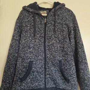 Open Trails fleece lined zip up hoodie